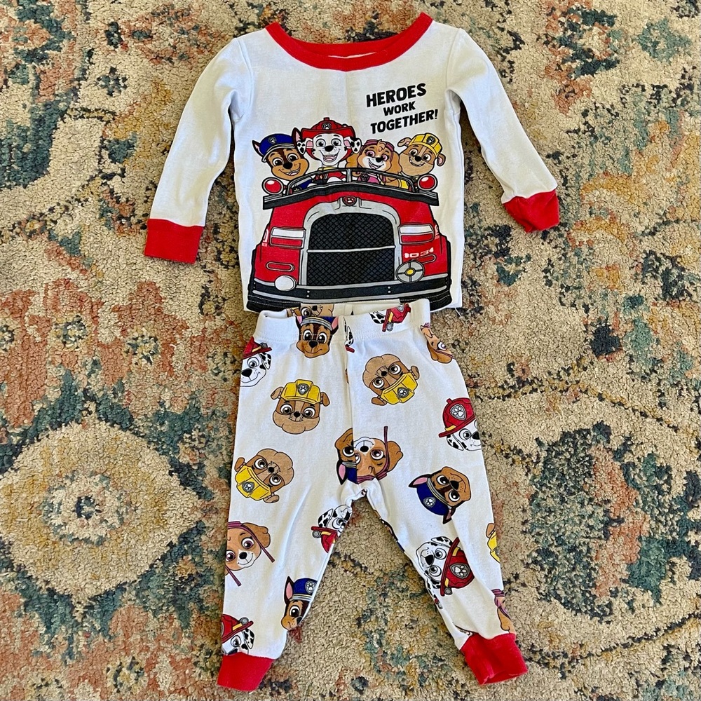 Paw Patrol Toddler Pajama Sets - Picture 2 of 9